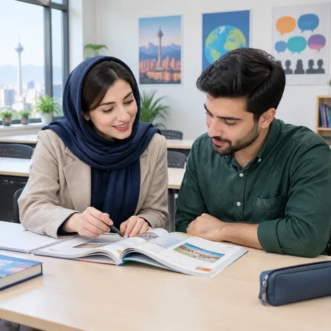 دوره‌ی تاچ استون در شهریار؛ یادگیری انگلیسی محاوره‌ای بزرگسالان
